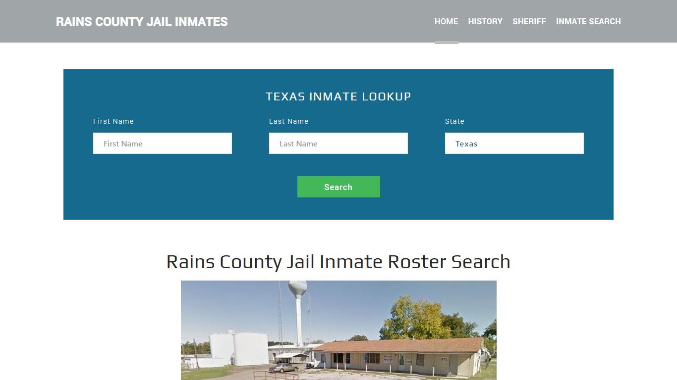 Rains County Jail Inmate Roster Lookup, Emory, TX